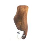 Doğal Ceviz Ağacı Kesme Tahtası Satır Formunda Özel Tasarım 40X16x2.0cm No:6