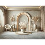 Doğal Doku ve Sıcak Tonlarla Doldurulmuş Arka Plan 200X150CM, Stüdyo Fonu