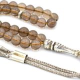 Doğal Dumanlı Kuvars Tesbih 1.kalite 001