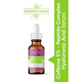 Doğal Eczane Caffeine %5 Peptide Complex Hyaluronic Acid %1 Serum Karma Ciltler İçin Dolgunlaştırıcı Etki