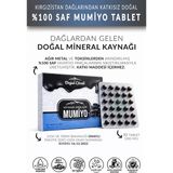 Doğal Efendi %100 Saf Mumiyo 30'lu Tablet (Kırgızistan'dan İthal Shilajit) Doğal Mineral Kaynağı