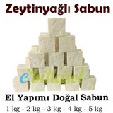 Doğal El Yapımı 1 kg Zeytinyağlı Sabun