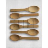 Doğal El Yapımı Gürgen Mini Tahta Kaşık 13CM 6'li | Baharat, Bal, Reçel, Kahve, Tuz, Şeker ve Sos Sunumu Için El Yapımı Ahşap Kaşık | Doğal Mutfak Kaş - Çok Renkli