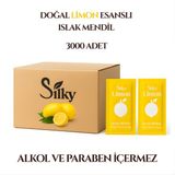Doğal Esanslı Islak Mendil Serisi- 3000 Adet - Limon