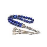 DOĞAL FASET KESİM LAPİS LAZULİ TESBİH 1.KALİTE DOĞAL TAŞ