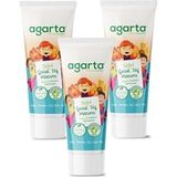 Doğal Florürsüz Çocuk Florürsüz Diş Macunu Çilekli 75 ml (3 Adet)