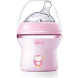 Doğal Hissiyat Pp Biberon 0 Ay 150ML Kız Için Pembe Renk - Cappuccino