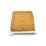 Doğal Jüt İp Eldiven Tipi Kare Banyo Lifi Hamam Vücud Kesesi 16X20 Cm.