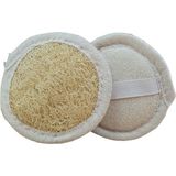 Doğal Kabak Lifi Yüz Pedi Peeling, Banyo Kesesi, %100 Organik, Cilt Bakımı