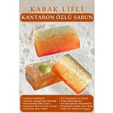 Doğal Kabak Lifli Kantaron Özlü Sabun Leke Sivilce Karşıtı Cilt Yenileyici Antioksidan Etki