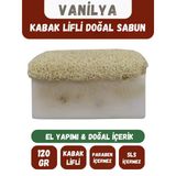 Doğal Kabak Lifli Vanilya - Shea Butter Özlü Doğal Sabun (120 Gr) - Bialife
