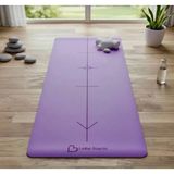 Doğal Kauçuk PU+ Rubber Kaydırmaz Yoga Matı 5 mm - Taşıma Askılı Pilates Minderi
