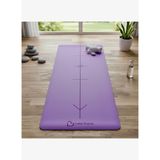 Doğal Kauçuk PU+ Rubber Kaydırmaz Yoga Matı 5 mm - Taşıma Askılı Pilates Minderi