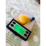 DOĞAL KAYA DAMLA KEHRİBAR LAPİS LAZULİ TAŞLI KOLYE UCU 19,05 Gram