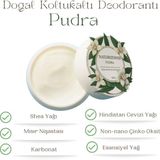 Doğal Krem Deodorant Ter Kokusu Önleyici Koltuk Altı Pudra 50 ml