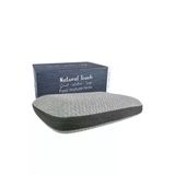 Doğal Lif Kılıflı Hava Kanallı Visco Ortopedik Yastık 60X40x13 Cm, Gri