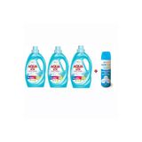 Doğal Mineralli Renkliler İçin Sıvı Çamaşır Makinesı Deterjanı Sıvı 3*2.15L 99 Yıkama+ Dezenfektan