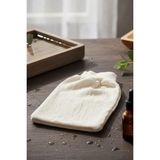 Doğal Müslin Banyo Kese | Vücut Lifi | Hassas Ciltler Için | Yüz Bebek Lifi | Ölü Deri Temizleyici - Krem
