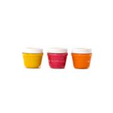 Doğal Oyun Hamuru 3'lü Set Pembe Turuncu Sarı 3X125GR - Premium Kavanoz