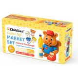 Doğal Oyun Hamuru Sevimli Patiler - Market Set