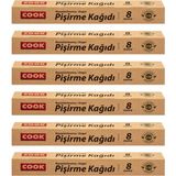 Doğal Pişirme Kağıdı 37X8MT 6 Lı Set