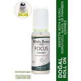 Doğal Roll on, Focus Uçucu Yağ Karışımı, Jojoba yağı. 10ml