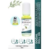 Doğal Roll on, Sedir Ağacı Uçucu Yağı, Jojoba yağı. 10ml