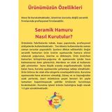 Doğal Seramik Hamuru 2x 250 gr (500 Gr) Kil Çamuru, Okul Için Doğal Oyun Hamuru