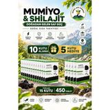 Doğal Şifa Market Mumiyo Shilajit Takviye Edici Gıda 10 Kutu Alana 5 Kutu Hediye