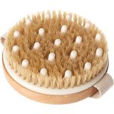 Doğal Sisal Vücut Fırçası | Kuru Fırçalama & Peeling Için | Islak/kuru Kullanım | Avuç Içi Masaj ve Eksfoliasyon Fırçası