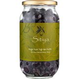 Doğal Siyah Yağlı Sele Zeytin 1000 cc (Cam Kavanoz)