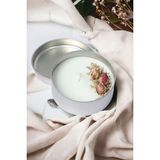 Doğal Soya Mum Gül Kokusu, 50 Cc, Dekoratif ve Ferahlatıcı Aromalı Mum - Seçenek 1