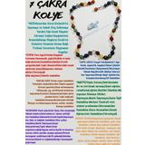 Doğal Taş 7 Çakra Tasarım Kolye Aaa Kalite Akik Sitrin Kaplan Gözü Aventurin Lapis Ametist Kuvars