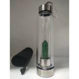 Doğal Taş Dünyası Reiki Aventurin Doğal Taşlı Su Şişesi 550 ml