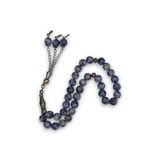 Doğal Taş Mavi Kuvars Tesbih 8Mm Küre Kesim 221-3