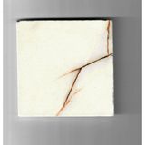 Doğal Taşlı Dekoratif Banyo Gider Kapağı Süsü 10X10 cm - Bej - Seçenek 1