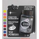 Doğal Toz Gıda Boyası Dr.gusto 25 Gr Siyah