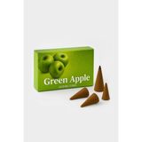 Doğal Yeşil Elma Aromalı Konik Tütsü (Green Apple) 10’lu Paket - 1 Adet