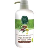 Doğal Zeytinyağlı Saç Kremi 600 ml x 3 - Option-1