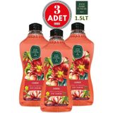 Doğal Zeytinyağlı Sıvı Sabun Amber 1500 ml X 3 Adet