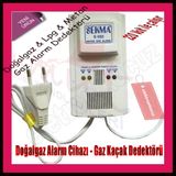 Doğalgaz Alarm Dedektörü Gaz Alarm Cihazı Lpg Alarm Uyandırıcı