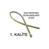 Dogalgaz Flex Hortum Gaz Hortumu Ocak Baglanti Hortum Hizli Kargo 75Cm