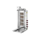 Doğalgazlı Döner Ocağı Makinası 4 Radyan Üstten Motor