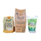 Doğalsan Yulaf Kepeği 400 Gr + Yulaf Unu 1Kg +Kıvırcık Nane Çayı Doğal Sağlık Seti