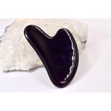 Doğaltaş Onix Gua Sha - Siyah