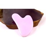 Doğaltaş Pembe Kuvars Gua Sha