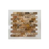 Doğaltaş Scabas Traverten Patlatma Taş 2,3x4,8 Cm Duvar Kaplaması
