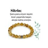 Doğaltaş Sitrin taşı doğal bileklik taş özellikleri kutulu sertifikalı zhdbdh