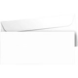 Doğan 110 Gr.beyaz Düz Penceresiz Silikonlu Diplomat ZARF (105*240 mm ) ( 50 Adet ) - Boyut - DİPLOMAT ZARF