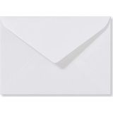 Doğan 110 Gr. Beyaz Silikonlu Mektup Zarfı ( 11,4* 16.2 Cm) ( 50 Adet ) - Boyut - MEKTUP ZARFI